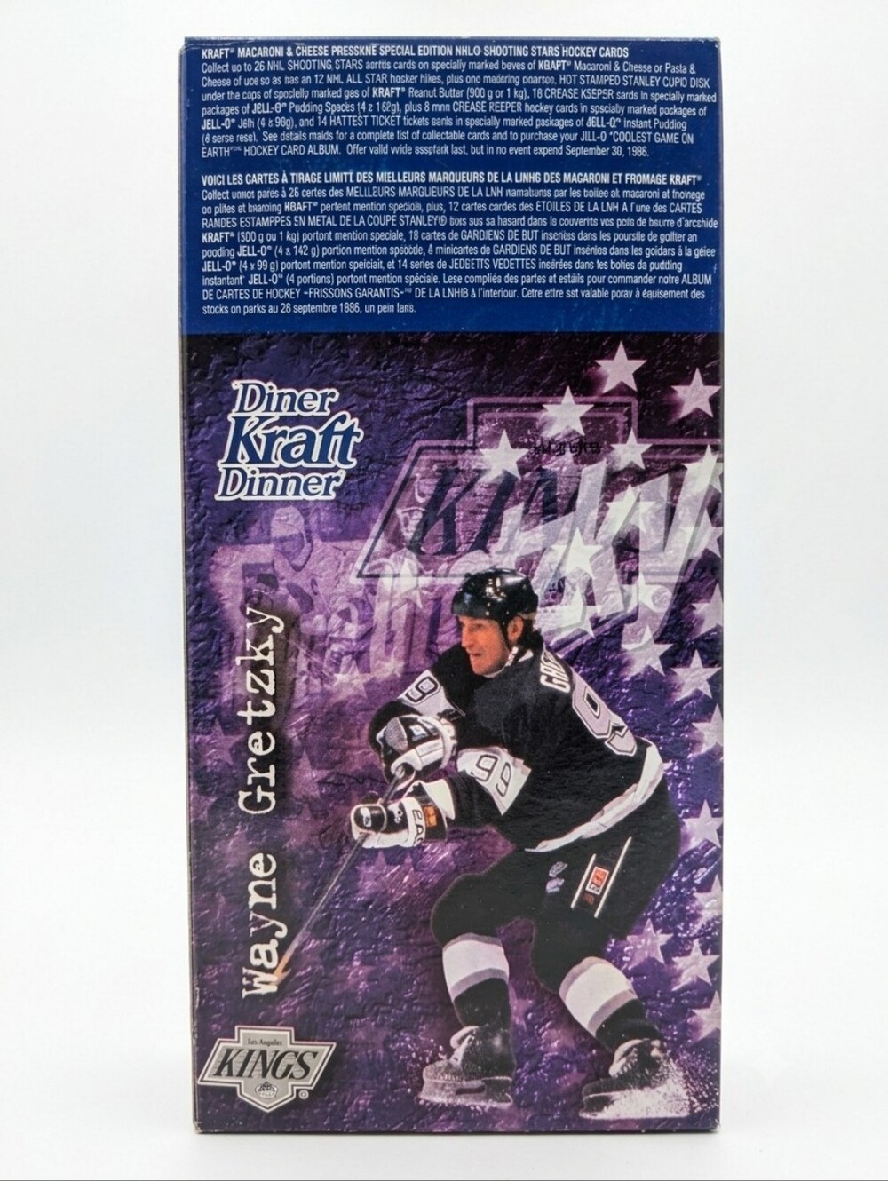 SEALED 🧀 1995 Wayne Gretzky 👑 Los Angeles Kings Kraft Dinner (NEW BOX)